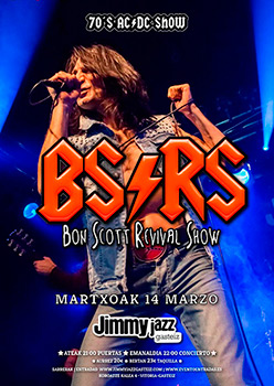 BSRS. Sala Jimmy Jazz, Vitoria / Gasteiz (Araba). 14/03/2026.